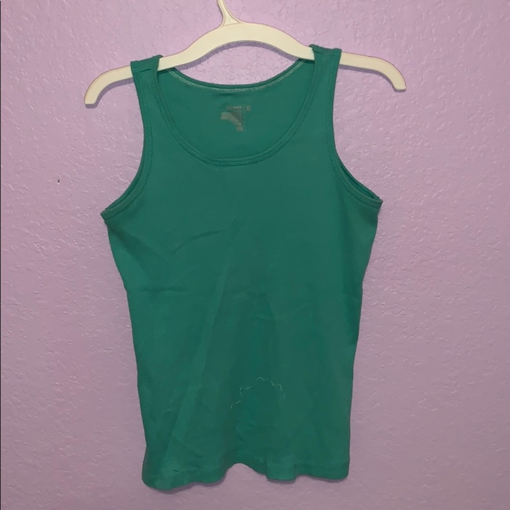 Green Tank Top